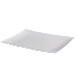 King Zak Premium Extra Heavy Weight Plastic Rectangular Dinnerware