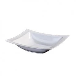 King Zak Premium Extra Heavy Weight Plastic Rectangular Dinnerware