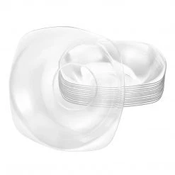 King Zak Premium Extra Heavy Weight Plastic Retro Dinnerware Tabletop