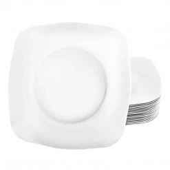 King Zak Premium Extra Heavy Weight Plastic Retro Dinnerware Tabletop