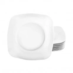 King Zak Premium Extra Heavy Weight Plastic Retro Dinnerware Tabletop