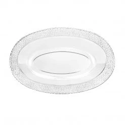 King Zak Premium Extra Heavy Weight Plastic Pebbled Servingware Disposable Dinnerware Bowls 25 King Zak Premium Extra Heavy Weight Plastic Pebbled Servingware Disposable Dinnerware Bowls