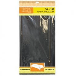 King Zak Everyday Tableware Premium Heavy Weight Plastic Solid TablecoverSize Options: 54inchx108inch Tablecover