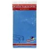 King Zak Everyday Disposable Tablecovers Plastic Solid Color Party 54inchx108inch Tablecover