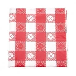 King Zak Everyday Disposable Tablecovers Plastic Solid Color Party 54inchx108inch Tablecover