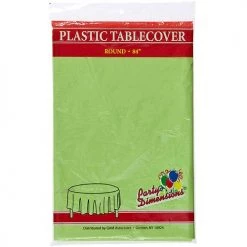 King Zak Plastic Solid Color Party 84inch Round Tablecover Everyday Disposable Tablecovers 30 King Zak Plastic Solid Color Party 84inch Round Tablecover Everyday Disposable Tablecovers
