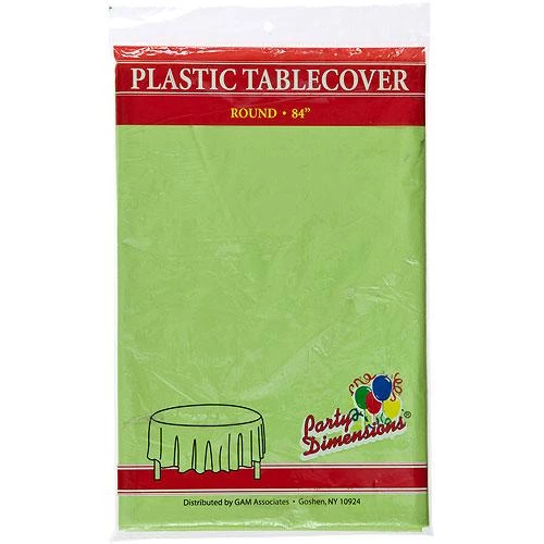 King Zak Plastic Solid Color Party 84inch Round Tablecover Everyday Disposable Tablecovers 7 King Zak Plastic Solid Color Party 84inch Round Tablecover Everyday Disposable Tablecovers
