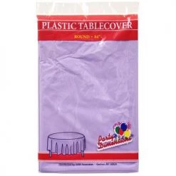 King Zak Plastic Solid Color Party 84inch Round Tablecover Everyday Disposable Tablecovers 34 King Zak Plastic Solid Color Party 84inch Round Tablecover Everyday Disposable Tablecovers