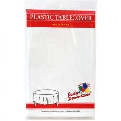 King Zak Plastic Solid Color Party 84inch Round Tablecover Everyday Disposable Tablecovers 28 King Zak Plastic Solid Color Party 84inch Round Tablecover Everyday Disposable Tablecovers