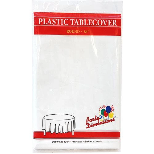 King Zak Plastic Solid Color Party 84inch Round Tablecover Everyday Disposable Tablecovers 5 King Zak Plastic Solid Color Party 84inch Round Tablecover Everyday Disposable Tablecovers