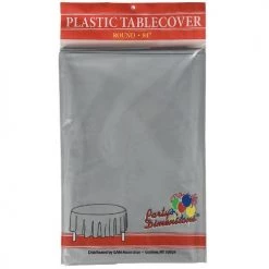 King Zak Plastic Solid Color Party 84inch Round Tablecover Everyday Disposable Tablecovers 38 King Zak Plastic Solid Color Party 84inch Round Tablecover Everyday Disposable Tablecovers