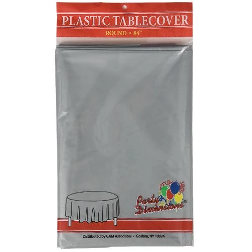 King Zak Plastic Solid Color Party 84inch Round Tablecover Everyday Disposable Tablecovers 15 King Zak Plastic Solid Color Party 84inch Round Tablecover Everyday Disposable Tablecovers
