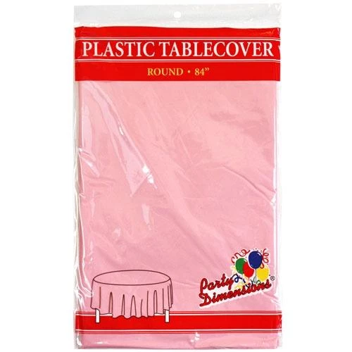 King Zak Plastic Solid Color Party 84inch Round Tablecover Everyday Disposable Tablecovers 18 King Zak Plastic Solid Color Party 84inch Round Tablecover Everyday Disposable Tablecovers