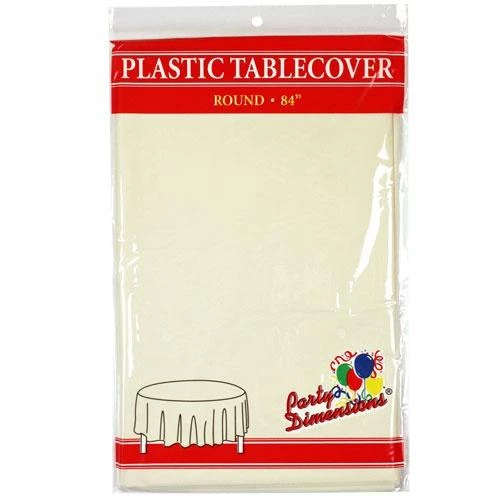King Zak Plastic Solid Color Party 84inch Round Tablecover Everyday Disposable Tablecovers 21 King Zak Plastic Solid Color Party 84inch Round Tablecover Everyday Disposable Tablecovers