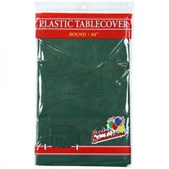 King Zak Plastic Solid Color Party 84inch Round Tablecover Everyday Disposable Tablecovers 45 King Zak Plastic Solid Color Party 84inch Round Tablecover Everyday Disposable Tablecovers