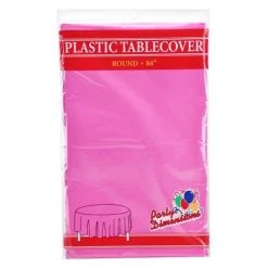 King Zak Plastic Solid Color Party 84inch Round Tablecover Everyday Disposable Tablecovers 47 King Zak Plastic Solid Color Party 84inch Round Tablecover Everyday Disposable Tablecovers