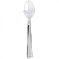 King Zak Premium Heavy Weight Plastic Serving SpoonSize Options: 10inch Serving Spoon