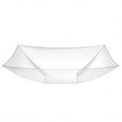King Zak Premium Extra Heavy Weight Plastic Rectangle Servingware 38 King Zak Premium Extra Heavy Weight Plastic Rectangle Servingware