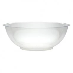 King Zak Disposable Dinnerware Bowls Premium Heavy Weight Plastic Serving BowlSize Options: 80oz Serving Bowl, 80oz Bowl Lid, 160oz Serving Bowl, 160oz Serving Bowl Lid And 320oz Serving Bowl