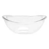 King Zak Premium Heavy Weight Plastic Contoured Serving BowlSize Options: 80oz Serving Bowl