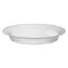 King Zak Disposable Dinnerware Servingware Premium Heavy Weight Plastic Ridged Oval ServingwareSize Options: 11inchx16inch Bowl, 14inchx21inch Serving Tray And 18inchx14.5 Serving Tray