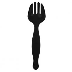 King Zak Premium Heavy Weight Plastic Serving UtensilSize Options: 9inch Serving Fork And 9inch Serving Spoon