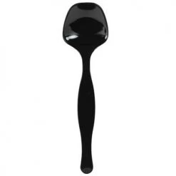 King Zak Premium Heavy Weight Plastic Serving UtensilSize Options: 9inch Serving Fork And 9inch Serving Spoon