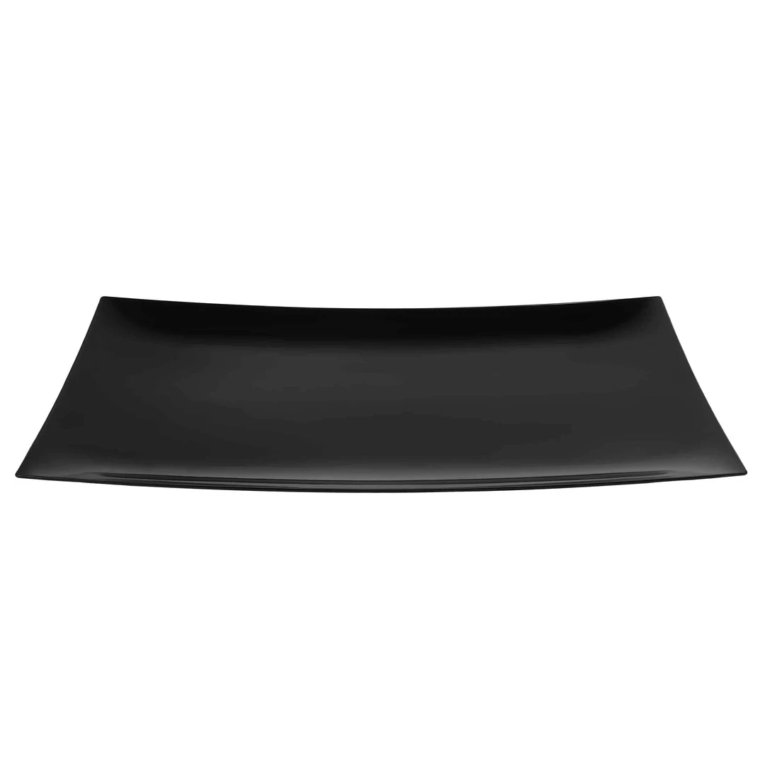 King Zak Premium Extra Heavy Weight Plastic Rectangle Servingware 24 King Zak Premium Extra Heavy Weight Plastic Rectangle Servingware