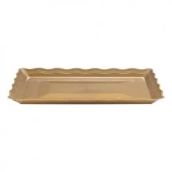 King Zak Premium Heavy Weight Plastic Wave ServingwareSize Options: 9inchx13inch Serving Tray, 12inchx13inch Serving Tray And 12inchx18inch Serving Tray