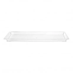 King Zak Disposable Dinnerware Servingware Premium Plastic Mini Servingware