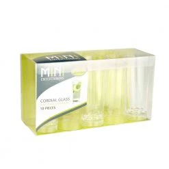 King Zak Premium Plastic Mini Drinkware Disposable Dinnerware Servingware