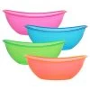 King Zak Plastic Neon 80oz Servingbowl