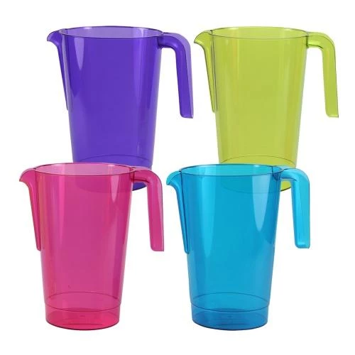 King Zak Premium Heavy Weight Plastic Tinted Pitcher<br />Size Options: 50oz Pitcher 3 King Zak Premium Heavy Weight Plastic Tinted PitcherSize Options: 50oz Pitcher