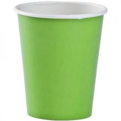 King Zak Paper Solid Color Party TablewareSize Options: 9inch Plate, 7inch Plate, And 9oz Cup