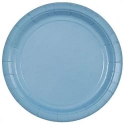 King Zak Paper Solid Color Party TablewareSize Options: 9inch Plate, 7inch Plate, And 9oz Cup