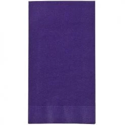 King Zak Everyday Tableware Paper Solid Color PartySize Options: Bistro Napkin, Lunch Napkin, And Guest Towel