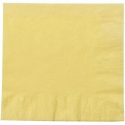 King Zak Everyday Tableware Paper Solid Color PartySize Options: Bistro Napkin, Lunch Napkin, And Guest Towel