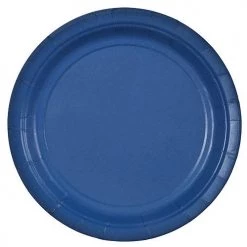 King Zak Paper Solid Color Party TablewareSize Options: 9inch Plate, 7inch Plate, And 9oz Cup