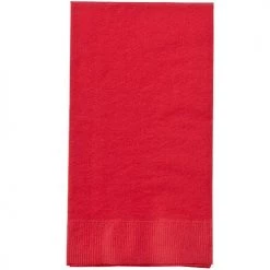 King Zak Everyday Tableware Paper Solid Color PartySize Options: Bistro Napkin, Lunch Napkin, And Guest Towel