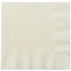 King Zak Everyday Tableware Paper Solid Color PartySize Options: Bistro Napkin, Lunch Napkin, And Guest Towel