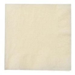 King Zak Everyday Tableware Paper Solid Color PartySize Options: Bistro Napkin, Lunch Napkin, And Guest Towel