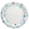 King Zak Premium Paper Snowflake Dinnerware<br />Size Options: 10inch Plate, 8.75inch Plate, 7inch Plate, 20oz Bowl And 12oz Cup Tabletop 1 King Zak Premium Paper Snowflake DinnerwareSize Options: 10inch Plate, 8.75inch Plate, 7inch Plate, 20oz Bowl And 12oz Cup Tabletop