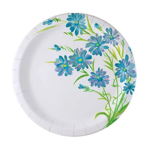 King Zak Premium Paper Floral Tableware<br />Size Options: 12inch Plate, 10inch Plate, 8.75inch Plate, 7inch Plate, 20oz Bowl, 12oz Bowl, 12oz Cup., And Lunch Napkin Tabletop 6 King Zak Premium Paper Floral TablewareSize Options: 12inch Plate, 10inch Plate, 8.75inch Plate, 7inch Plate, 20oz Bowl, 12oz Bowl, 12oz Cup., And Lunch Napkin Tabletop