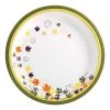 King Zak Premium Paper Foliage DinnerwareSize Options: 10inch Plate, 8.75inch Plate, 7inch Plate And 12oz Cup