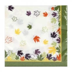 King Zak Premium Paper Foliage DinnerwareSize Options: 10inch Plate, 8.75inch Plate, 7inch Plate And 12oz Cup