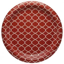 King Zak Premium Paper Lattice TablewareSize Options: 10inch Plate, 8.75inch Plate, 6.75inch Plate, Lunch Napkin, And 12oz Cup