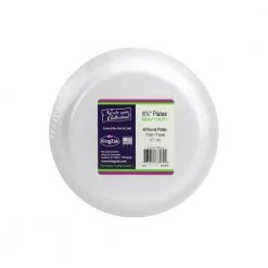 King Zak Everyday Disposable Plates Premium Paper Thanks TablewareSize Options: 10inch Plate, 8.5inch Plate, 6.75inch Plate, And Lunch Napkin