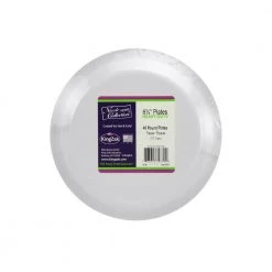 King Zak Premium Paper Rustic Christmas TablewareSize Options: 10inch Plate, 8.5inch Plate, 6.75inch Plate, And Lunch Napkin Everyday Disposable Plates