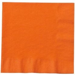 King Zak Everyday Tableware Paper Solid Color PartySize Options: Bistro Napkin, Lunch Napkin, And Guest Towel