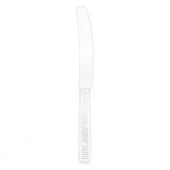 King Zak Plastic Clear Combo Cutlery Everyday Tableware